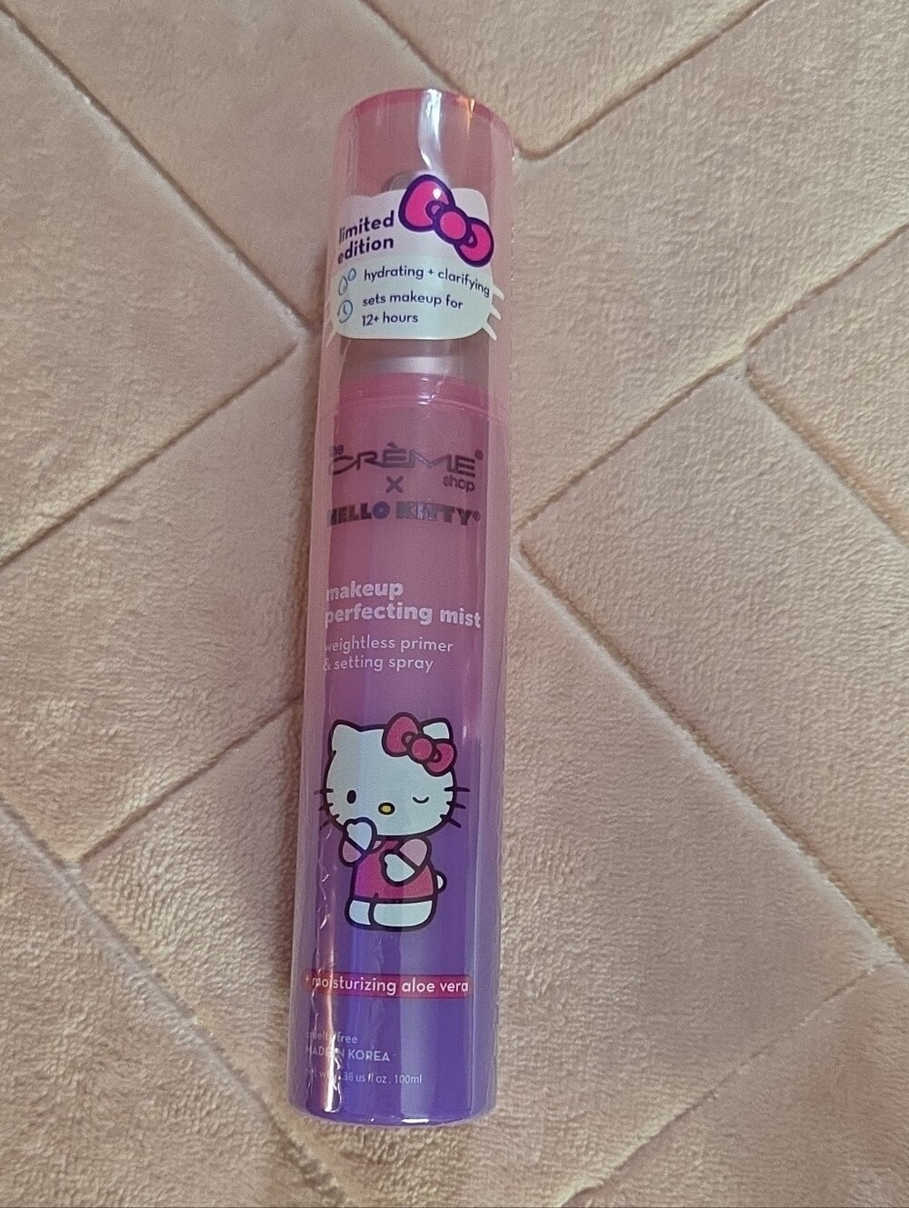 Hello Kitty Pink & Purple Makeup Perfecting Mist